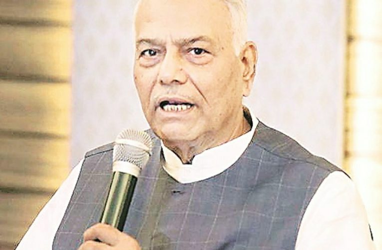 Yashwant Sinha hits out at merger of Railway services and amalgamation of Rail Budget