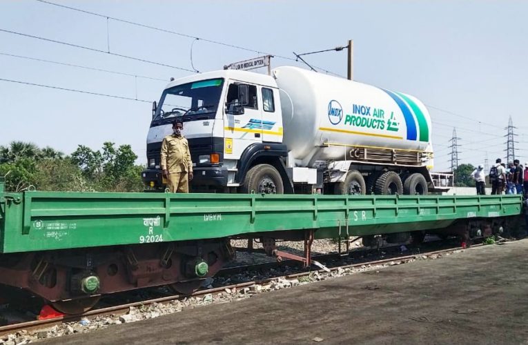 SER STARTS SENDING LIQUID MEDICAL OXYGEN FROM TATANAGAR TO LUCKNOW