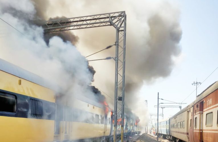 Fire, Fire & Fire, what is happening in Railway, nobody knows!