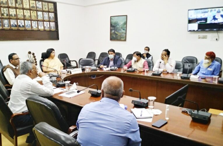 GM/SER, holds a high level meeting regarding preparedness in view of cyclone “Jawad”