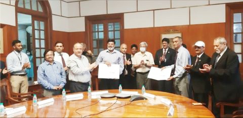 MOU – between DFCCIL and IISc for development of MVIS