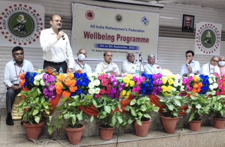 Railway employees should regularly practice yoga and meditation -V. K. Tripathi, CRB/CEO/RlyBd