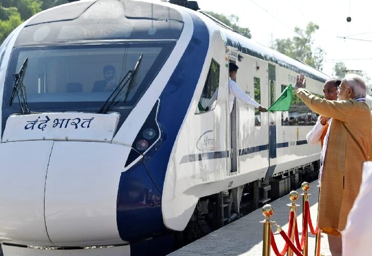 PM Modi flags off Vande Bharat Express from Una to New Delhi