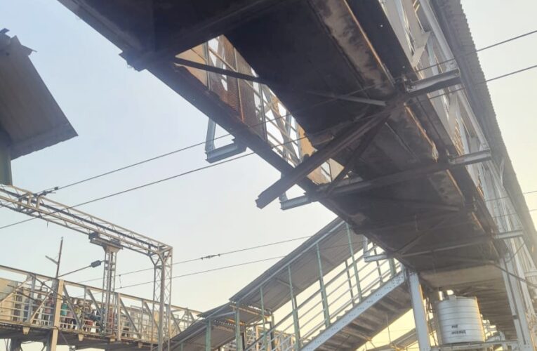 Failure of FOB in Balharshah-Indian Railway’s Morbi