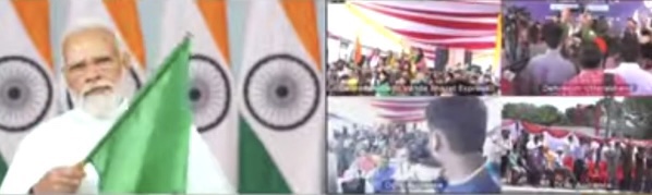 Prime Minister flags off inaugural run of the Dehradun-Delhi Vande Bharat from Dehradun