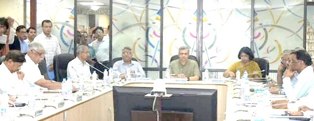Review meeting of Minister for Railways with Zonal Railways