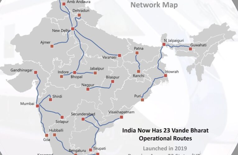 46 Vande Bharat Express Services reaches all rail electrified states of the country