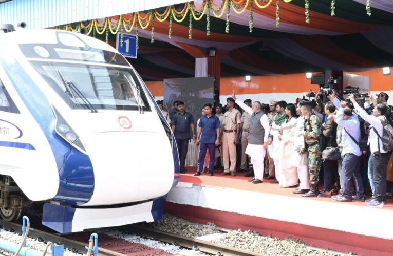 Inauguration of two Vande Bharat trains between Ranchi-Howrah & Rourkela-Puri