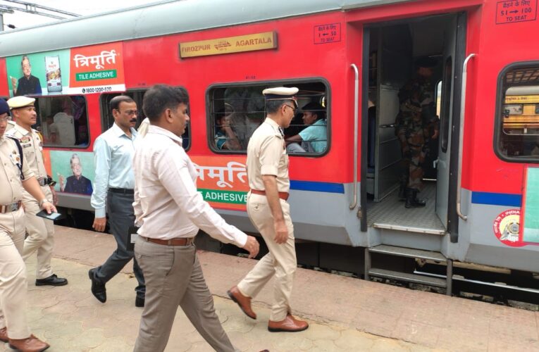 RPF Foils Arms Smuggling Attempt on Tripura Sundari Express