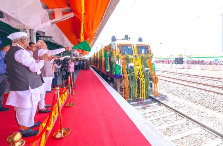 PM Narendra Modi inaugurates, lays foundation stone & dedicates development projects worth ₹26,000 crore in Bikaner, Rajasthan
