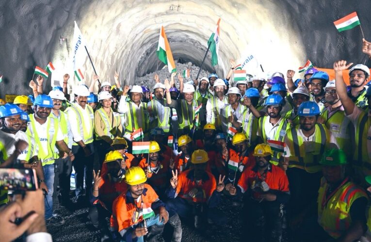 Historic Milestone: Major Tunnel breakthrough achieved in Mumbai-Ahmedabad Bullet Train Project