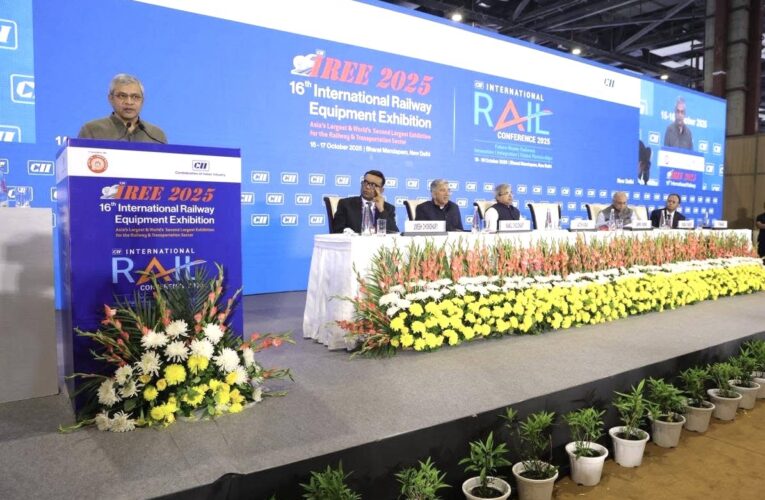 Ashwini Vaishnaw inaugurates 16th International Railway Equipment Exhibition and International Rail Conference