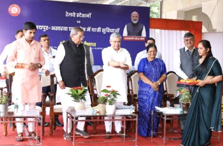 Ashwini Vaishnaw Dedicates to the Nation passenger amenities work at 65 railway stations
