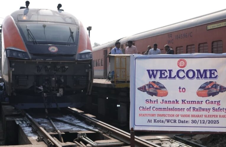 Successful Trial of Vande Bharat Sleeper Train Conducted at a Speed of 180 kmph