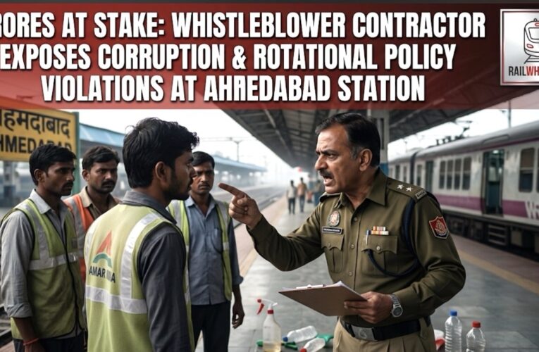 Western Railway Scandal: Contractor Exposes ₹1 Crore Extortion Racket and Rotational Transfer Violations