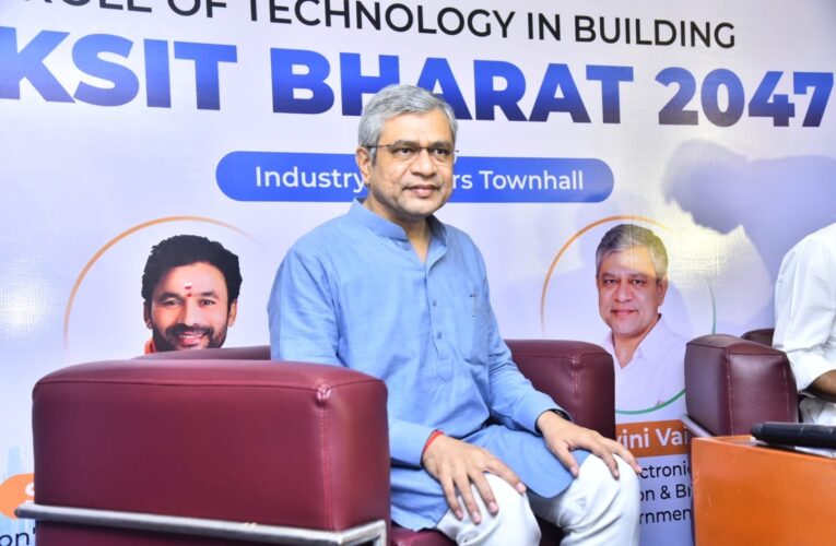 Interaction with Industry Leaders on the Role of Technology in Building Viksit Bharat 2047