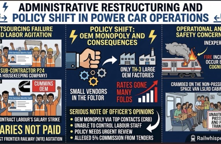 Administrative Restructuring and Policy Shift in Power Car Operations