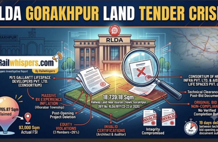 RLDA Gorakhpur Land Tender Crisis