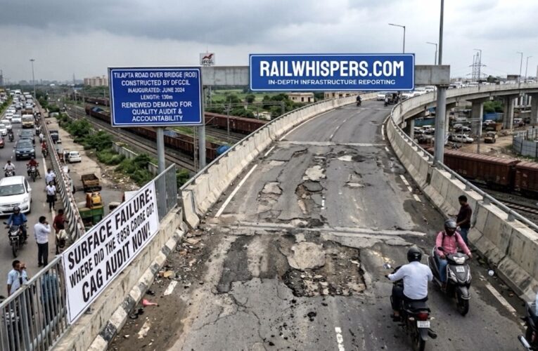 Newly Built Tilapta Overbridge Faces Quality Backlash Weeks After Inauguration