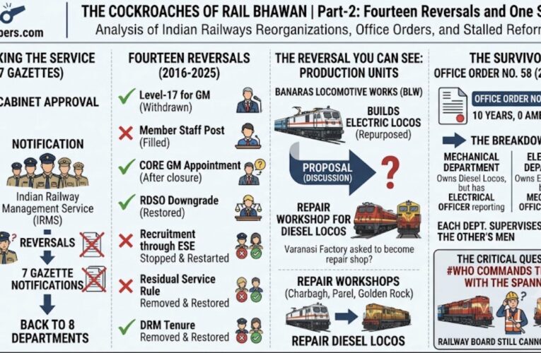 The Cockroaches of Rail Bhawan | Part-2: Fourteen Reversals and One Survivor
