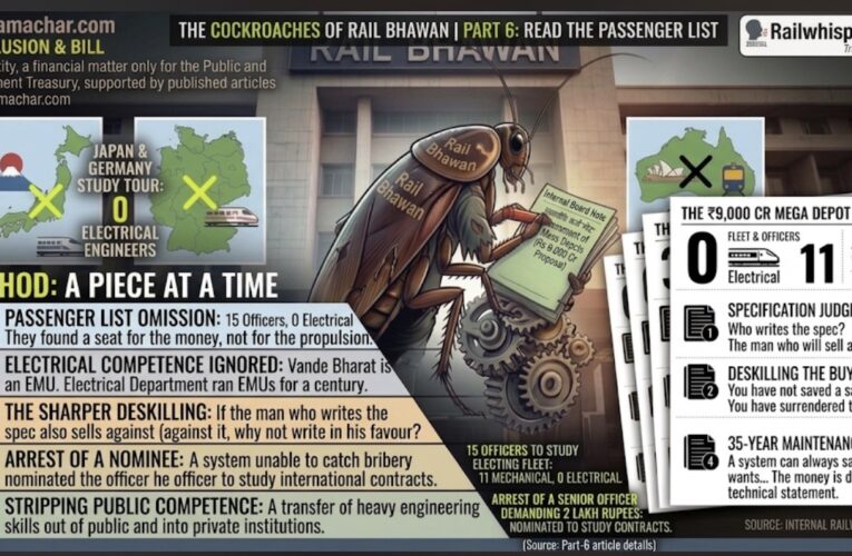 The Cockroaches of Rail Bhawan | Part 6: Read the Passenger List