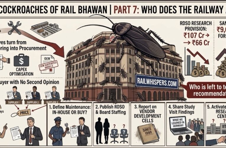 The Cockroaches of Rail Bhawan | Part 7: Who Does the Railway Ask?
