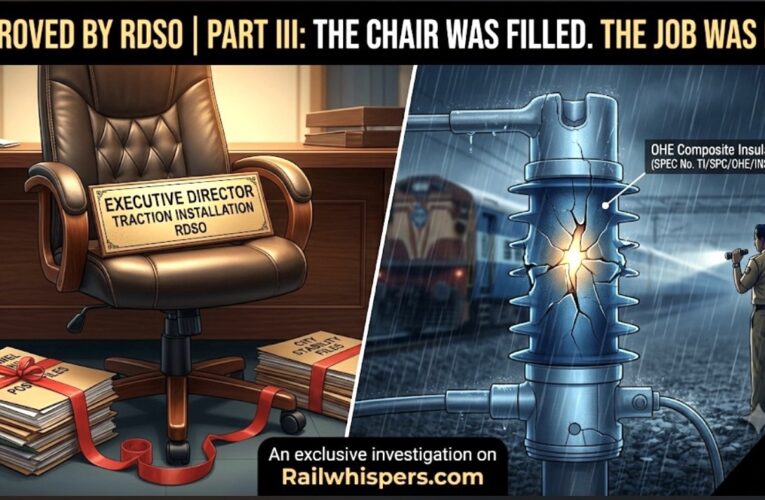 Approved by RDSO | Part III: The Chair Was Filled. The Job Was Not