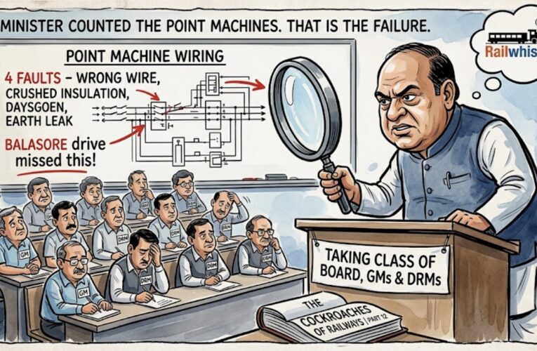 The Cockroaches of Railways | Part 12: The Minister Counted the Point Machines. That Is the Failure