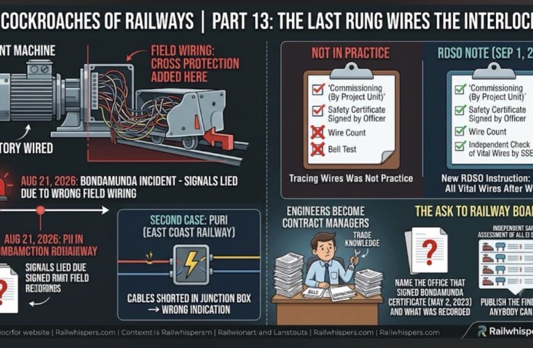 The Cockroaches of Railways | Part 13: The Last Rung Wires the Interlocking