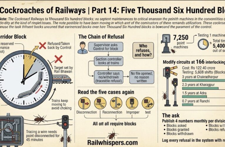 The Cockroaches of Railways | Part 14: Five Thousand Six Hundred Blocks