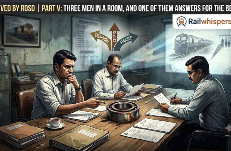 Approved by RDSO | Part V: Three Men in a Room, and One of Them Answers for the Bearing