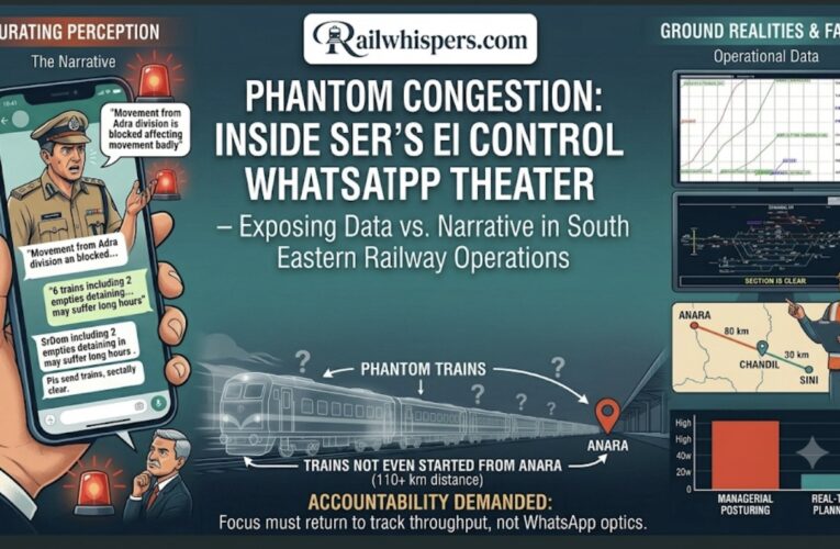 Phantom Congestion & Group Optics: Inside SER’s Emergency Control WhatsApp Theater