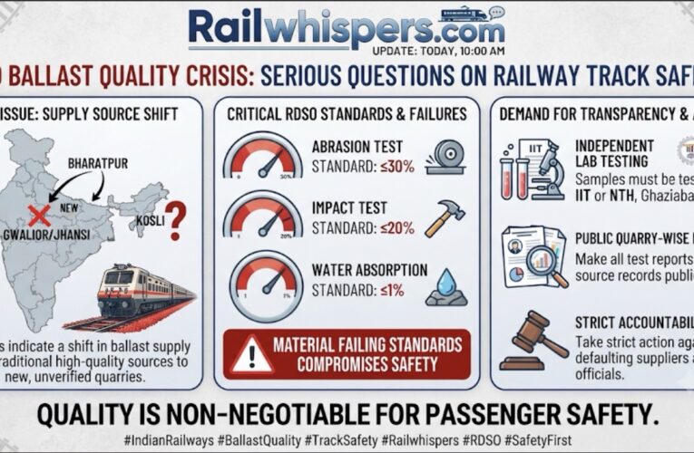 Red Ballast Quality Crisis: Urgent Need for Independent Investigation