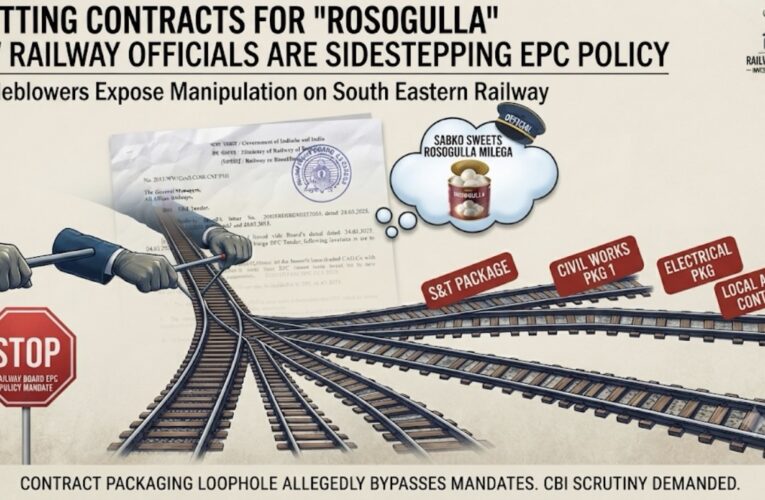 Splitting Contracts for “Rosogulla”: How Railway Officials Are Sidestepping EPC Policy