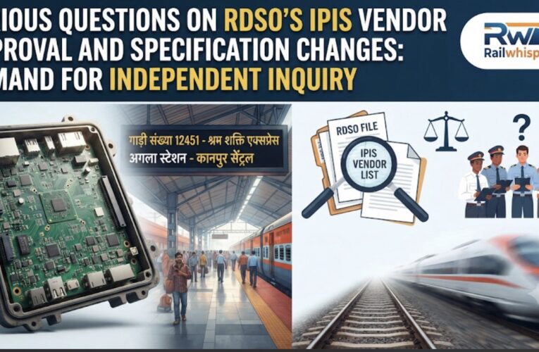 Serious Questions on RDSO’s IPIS Vendor Approval and Specification Changes: Demand for Independent Inquiry